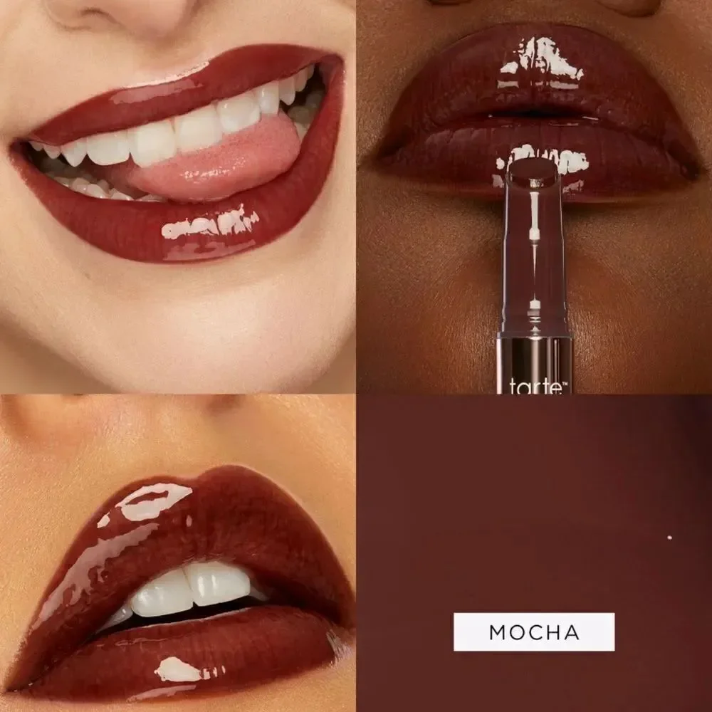 🌻 Tarte Mocha Maracuja Juicy Lip Plump Gloss Balm New Full Size